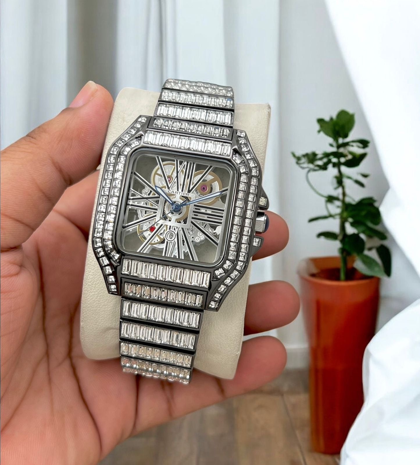 CARTIER-Santons De Cartier Full Diamond