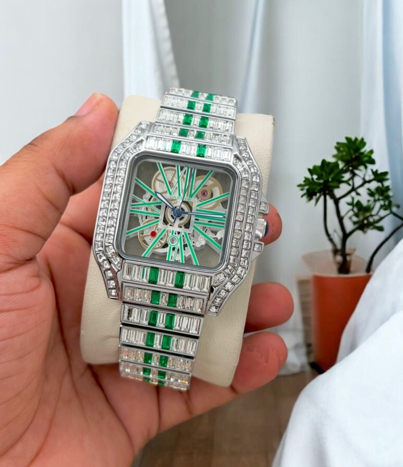 CARTIER-Santons De Cartier Full Diamond