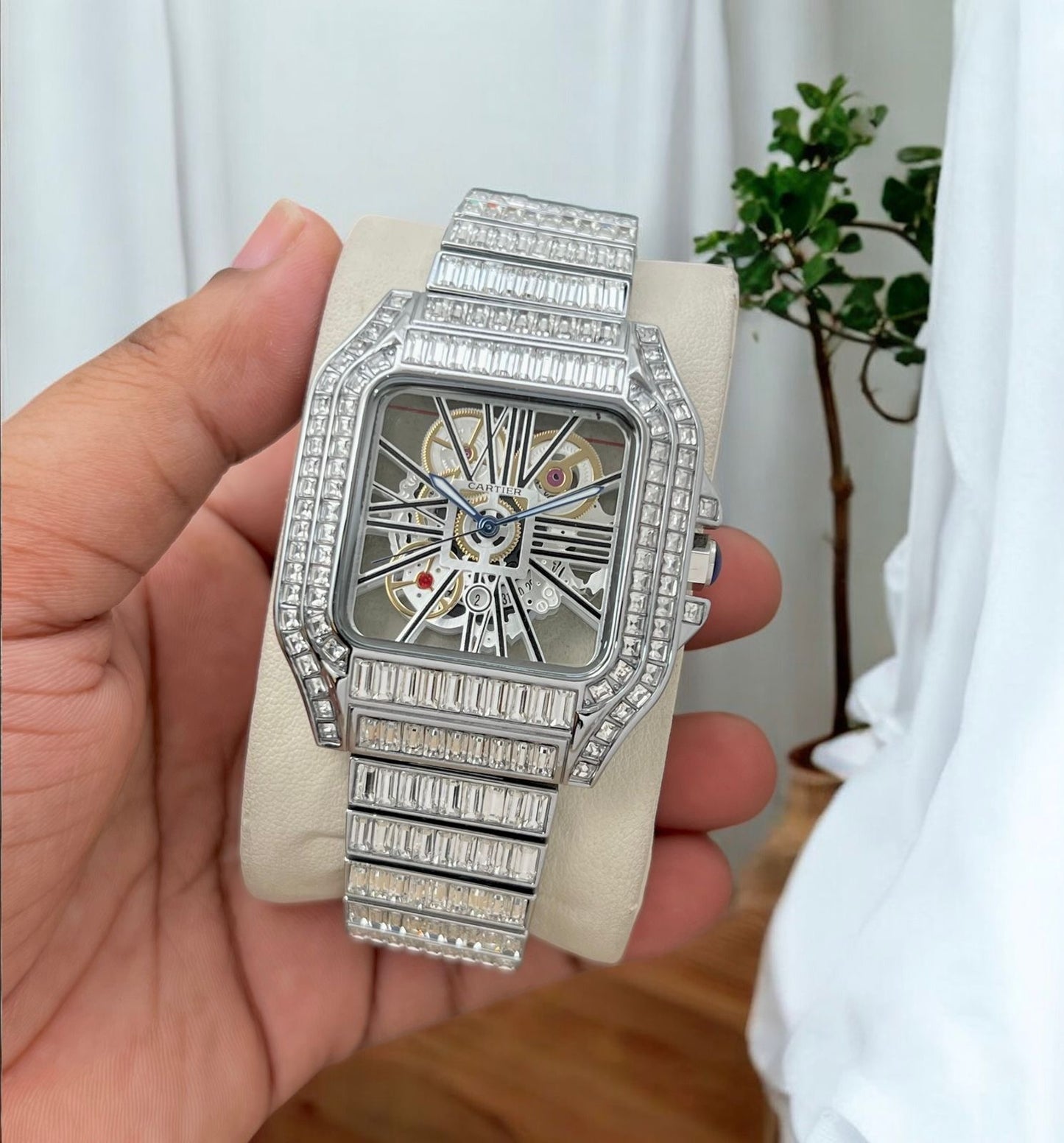 CARTIER-Santons De Cartier Full Diamond