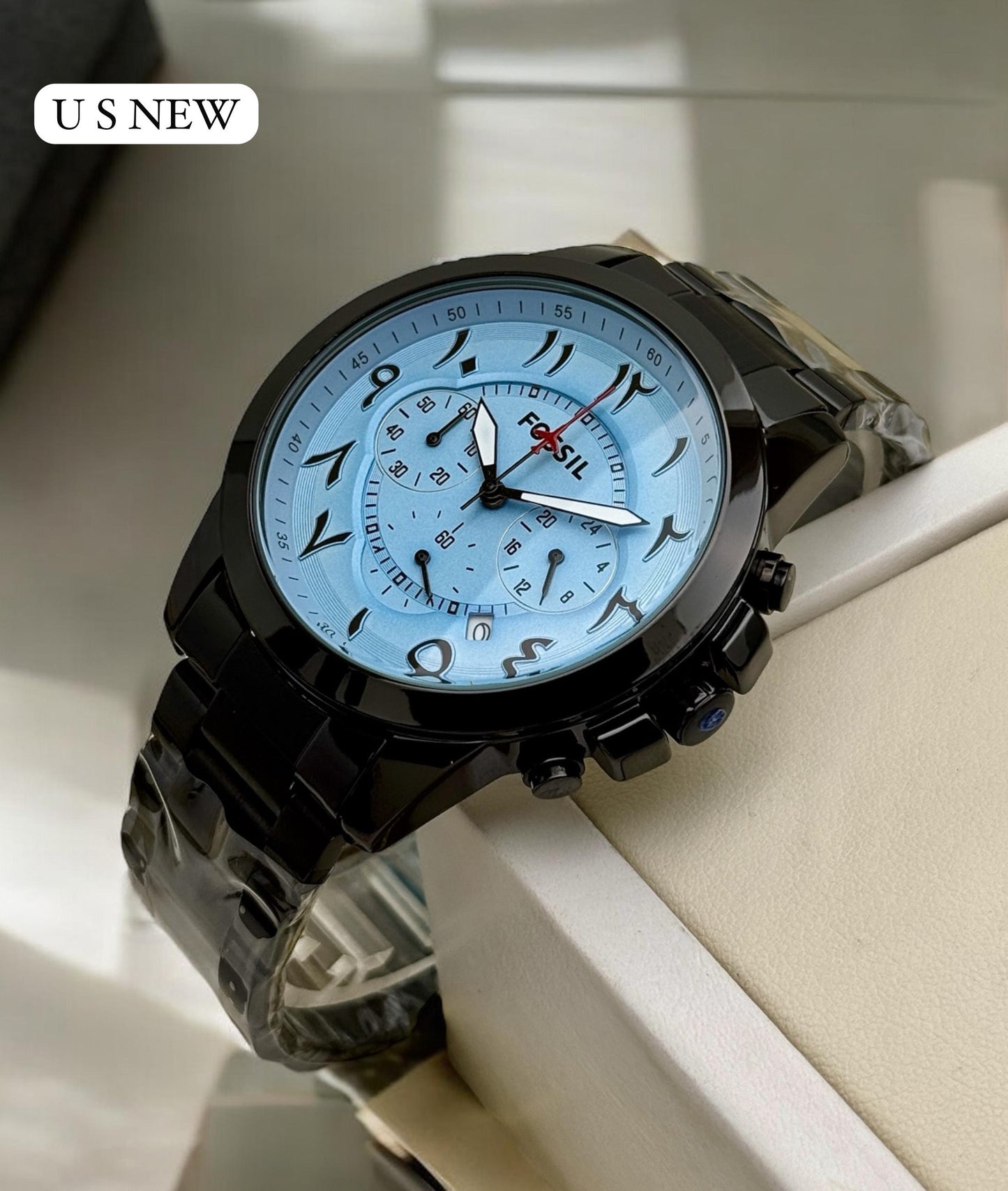 FOSSIL- Black Commuter Collection