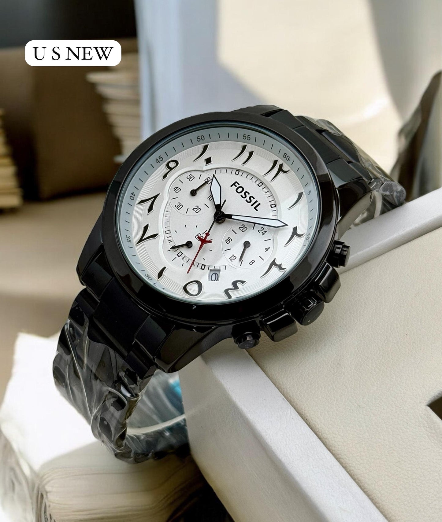 FOSSIL- Black Commuter Collection