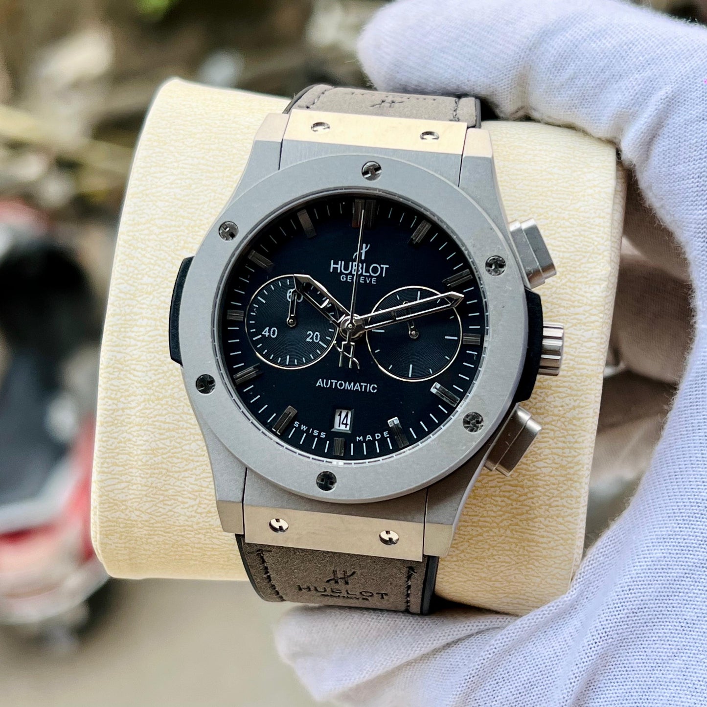 HUBOLT-BIG BANG Leather belt Edition