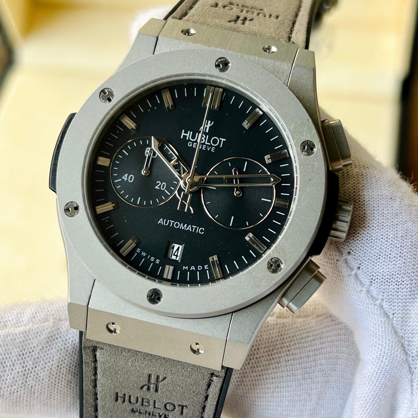 HUBOLT-BIG BANG Leather belt Edition
