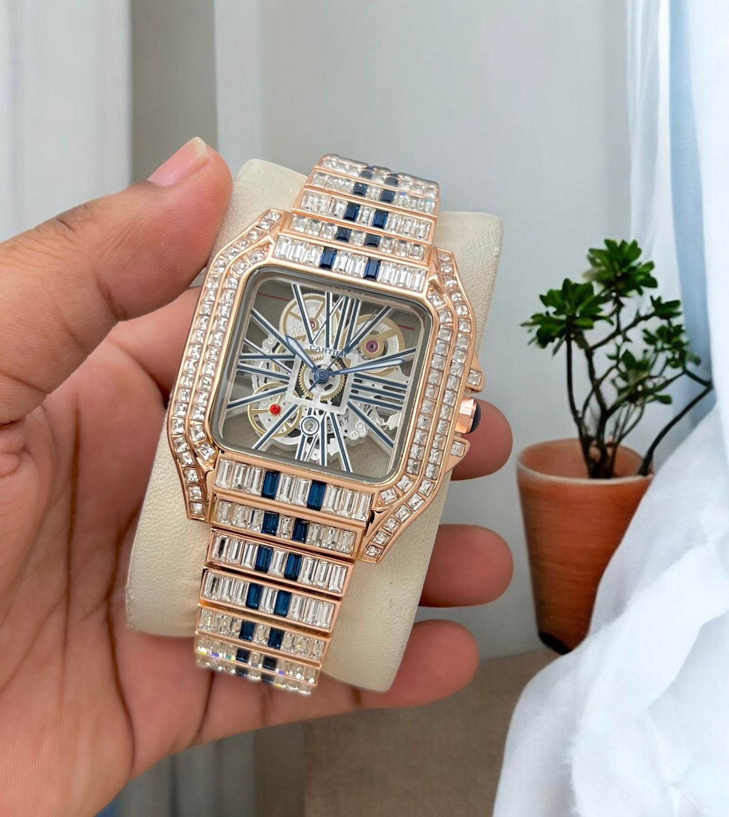 CARTIER-Santons De Cartier Full Diamond
