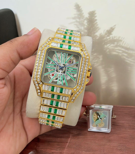 CARTIER-Santons De Cartier Full Diamond