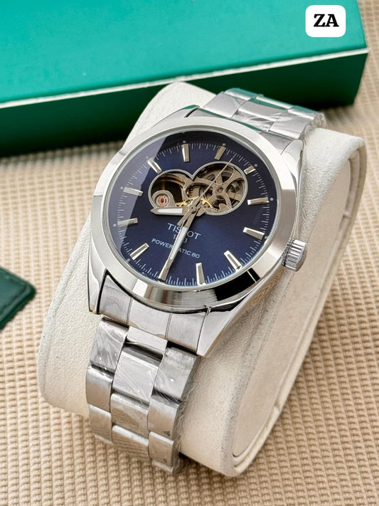 TISSOT-Powermatic 80 Open heart Watch
