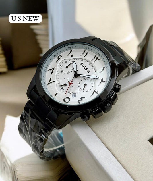 FOSSIL- Black Commuter Collection