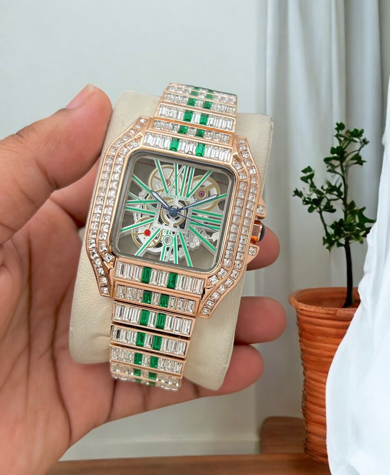 CARTIER-Santons De Cartier Full Diamond