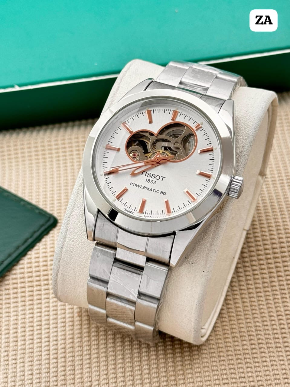 TISSOT-Powermatic 80 Open heart Watch